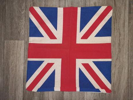 Britská vlajka anglicko británia obliečka vankúš, šírka (cm): 40,dĺžka (cm): 40