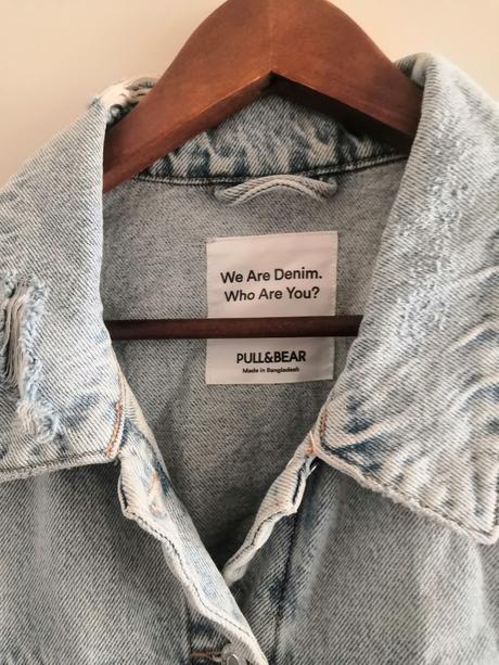 Riflová bunda zn. pull&bear, pull&bear,m