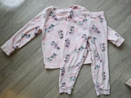 Plyšové teple pyžamo c&a, c&a,110