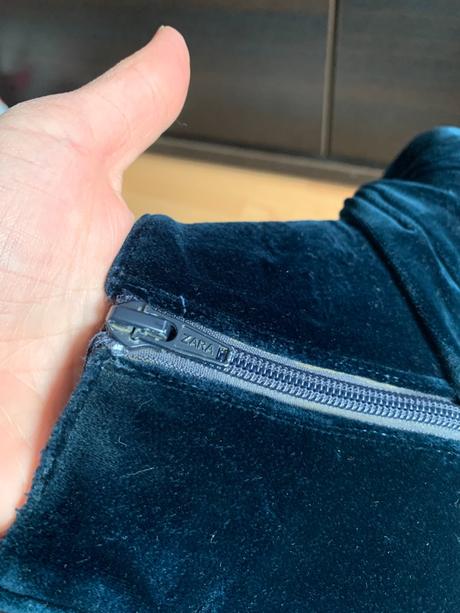 Zamatové topánky, zara,34