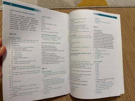 Testy zo sjl a literatúry do prímy,