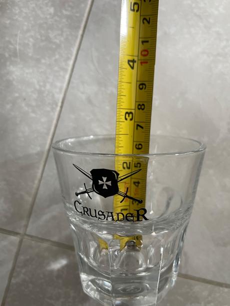 Sklenene poháriky 3ks,