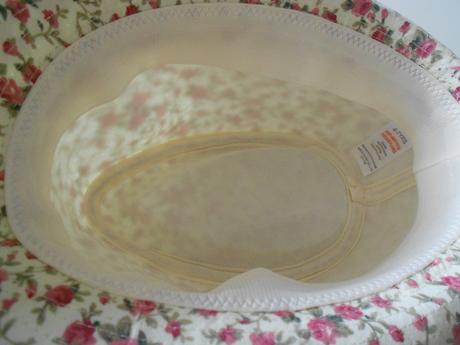 Kvetinkový klobúk-nový, matalan,110