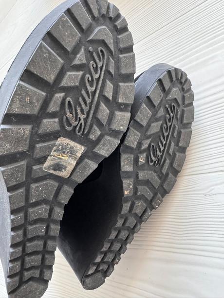 Gucci - semišové čižmy, gucci,40