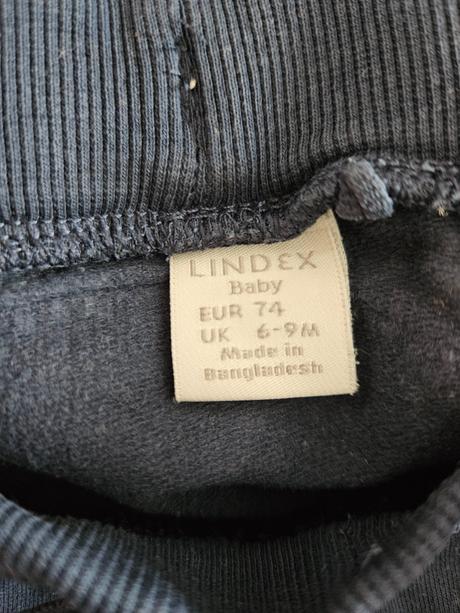 Lindex teplaky s aplikaciou macko bobor 74, lindex,74