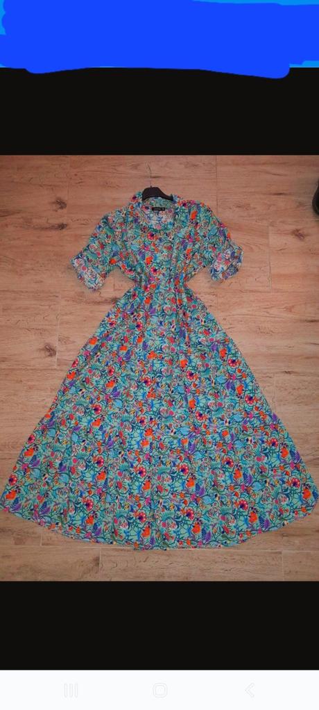 Maxi košeľove šaty, reserved,m