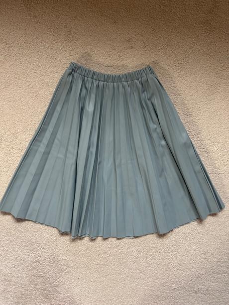 Kožená plisovaná sukňa, reserved,134