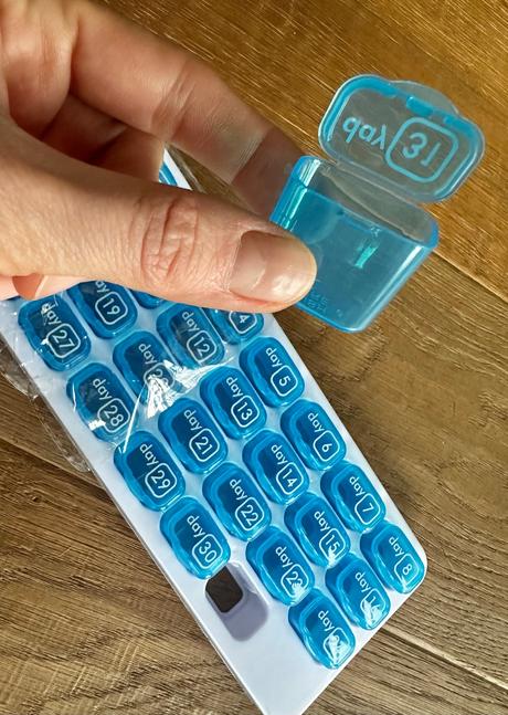 Organizér na lieky 31 dní, 