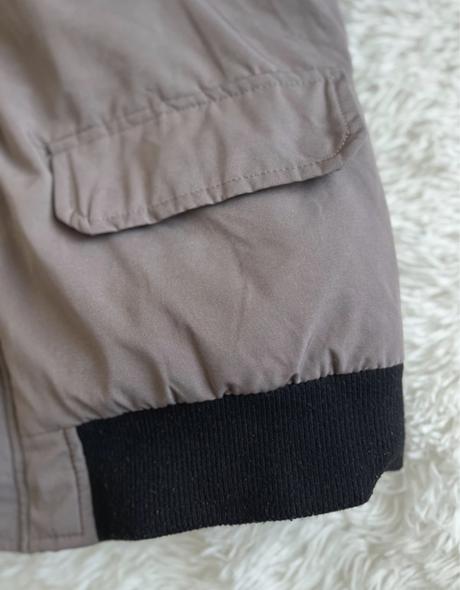 Zimná pánska bunda v tmavosivej farbe, xl