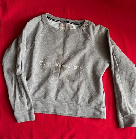 Calvin klein - dámska / dievčenská mikina, calvin klein,s