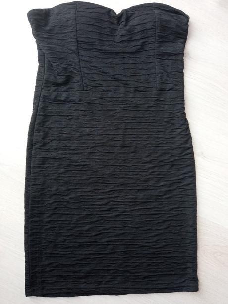 Dámske čierne elegantné šaty tally weijl (m), tally weijl,m