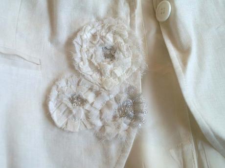 Letné ľanové sako john rocha uk8, rocha.little.rocha,36