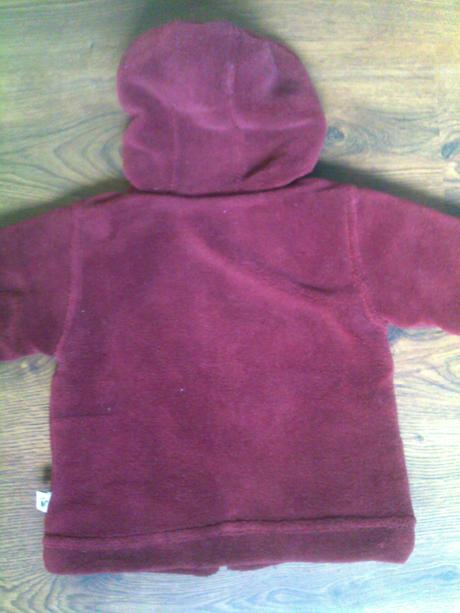 Bordová zimná bundička, kik,74