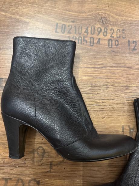 Kožené čižmy marie claire, 38