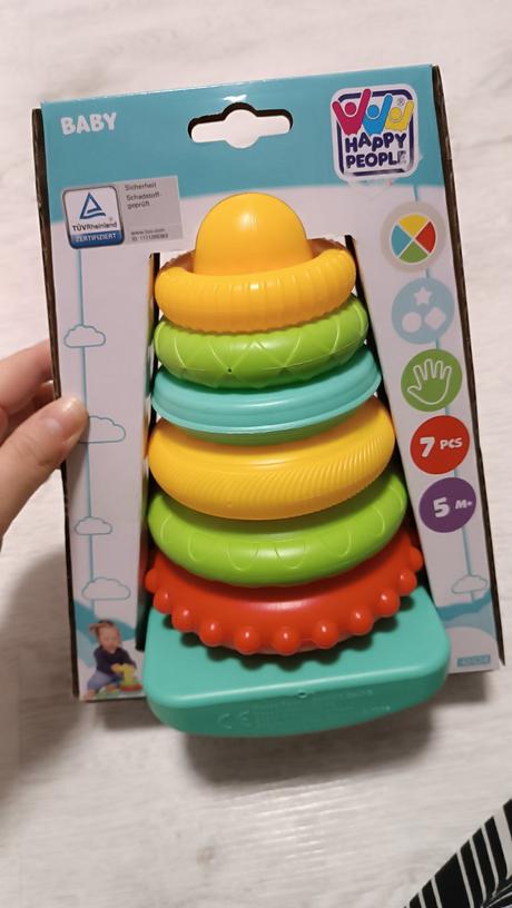 Pyramídová veža vzdelávacia senzoricka hračka, 