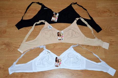 Dámska bavlnená podprsenka bez kostíc, 95c - xxxl