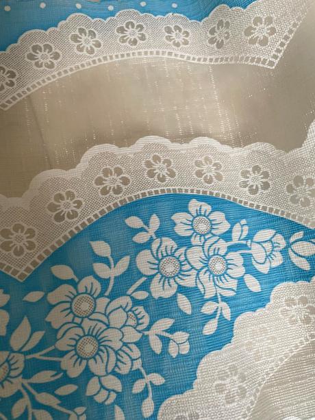 Plastový obrus do záhrady, 