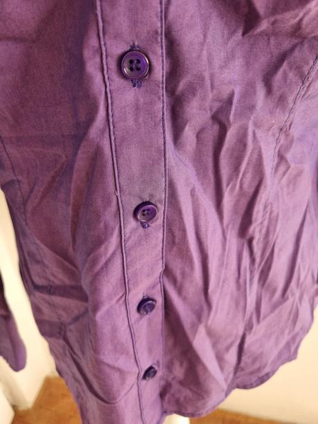 Fialová elastická blúzka veľ. 40, 40