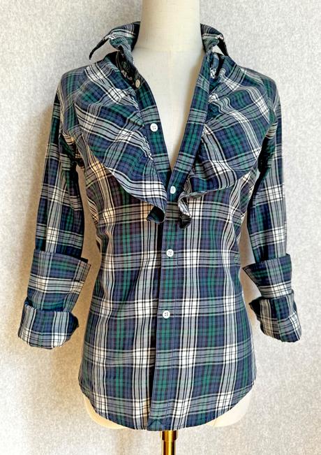 Ralph lauren károvaná blúzka, ralph lauren,xs