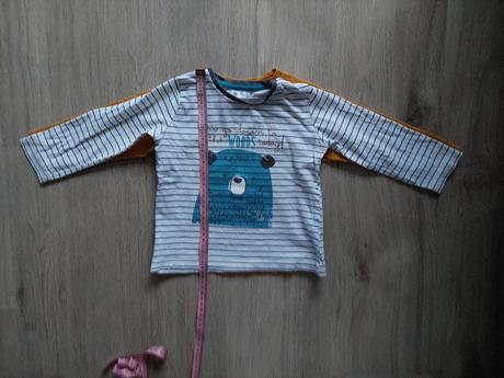 2x tricko s dlhym rukavom vel.86, h&m,86