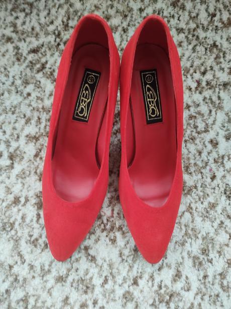 Semišové lodičky, 38