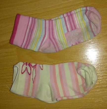 2x ponožky cena spolu, 19