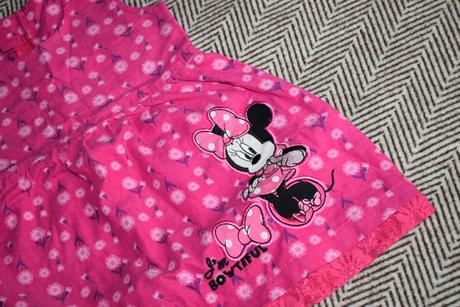 92 kordové šatičky minnie mouse, disney,92