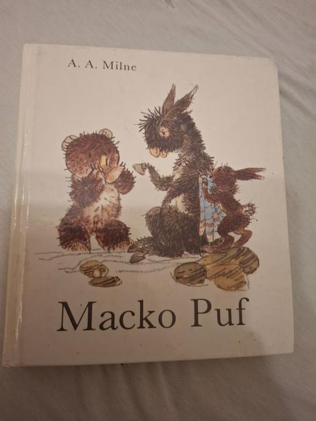 Kniha macko puf, 
