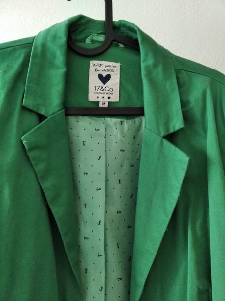 Zelené sako, m