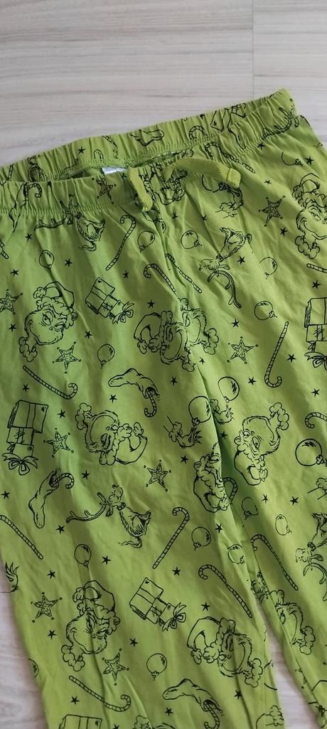 Grinch pyžamové nohavice, sinsay,xs