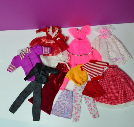 Barbie šaty pre bábiky,