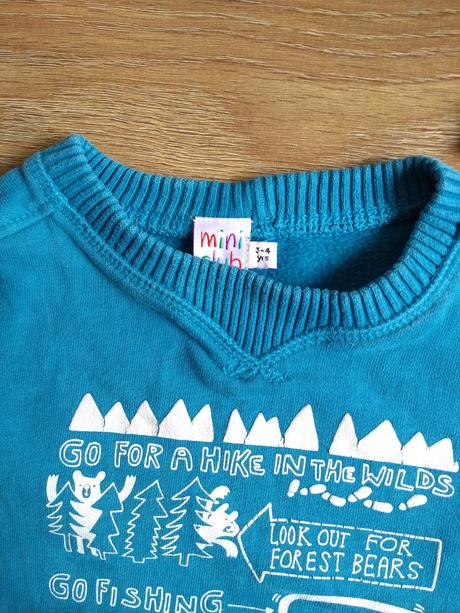 Mikina 3-4 roku, miniclub,98