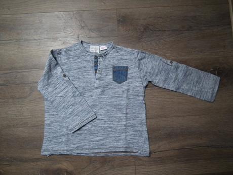 Predám tričko zara roll-up, zara,98