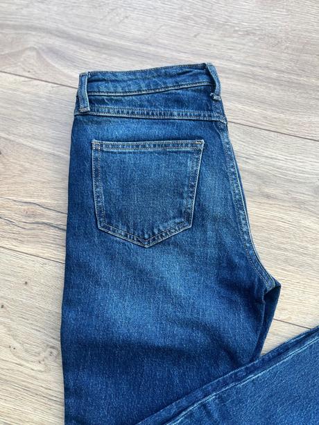 Džínsy rovného strihu, h&m,36