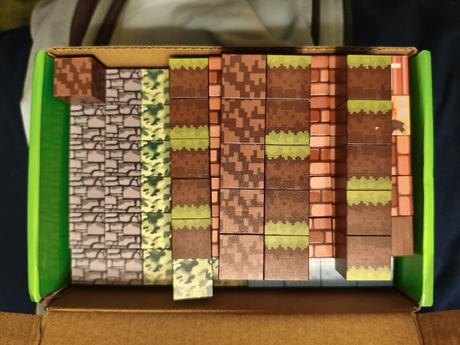 Minecraft magneticke kocky 100 ks, 