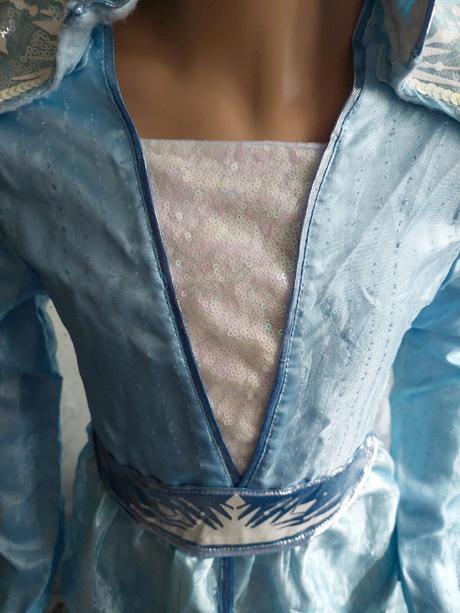 Elsa frozen karnevalový kostým veľ.134-140,