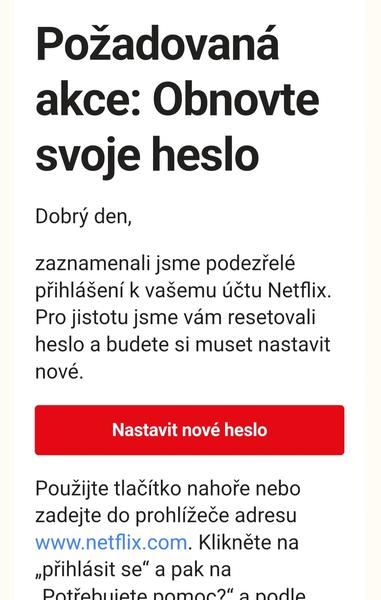 Netflix - zmeny