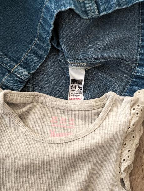 Riflové šaty na traky, george,80