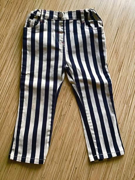 Prúzkované elastické nohavice/13n, topolino,92