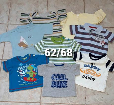 Mix 20ks. letny balicek 62/68, 50–62