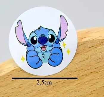 Nálepky lilo a stitch (500ks) - skladom, mut-9, 