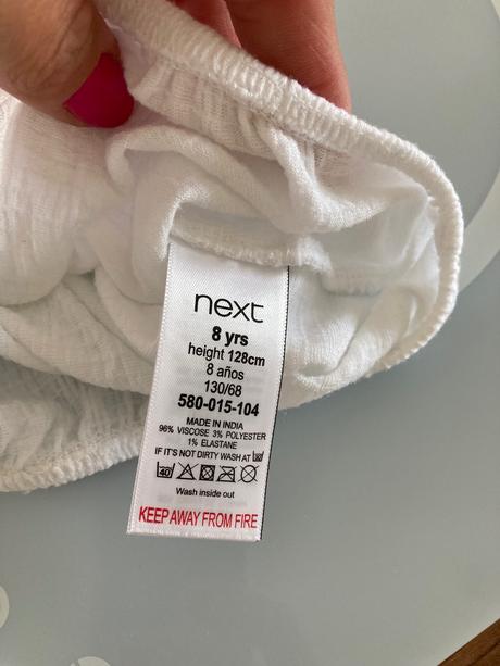 Ľahké letné tričko top stav, next,128