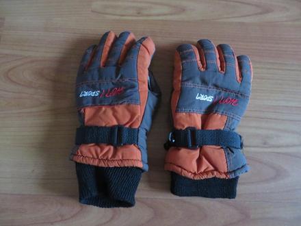 Chlapčenské rukavice (zašívané) - vek 8 - 10 rokov, 128