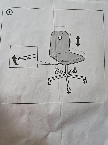 Ikea otočná stolička skalberg sporren,