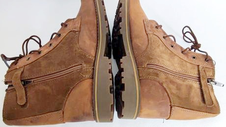 Nenosené kožené topánky timberland aj na zips, timberland,36