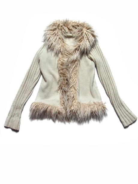 Sveter s kožušinkou, m