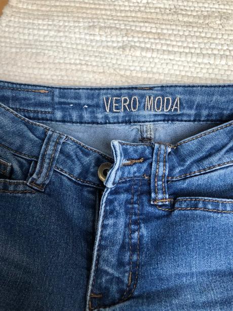 Modré rifle, vero moda,xs