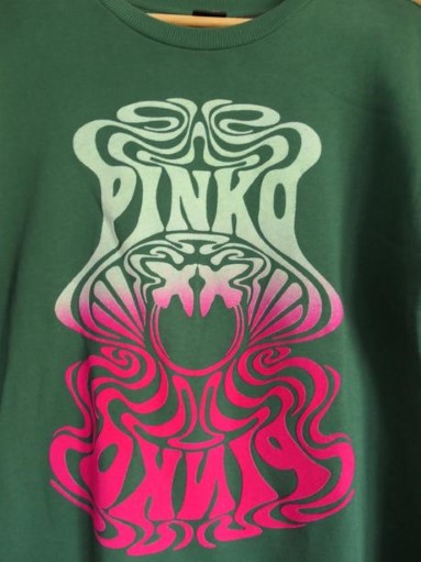 Pinko original krasne mikinove saty m, pinko,m