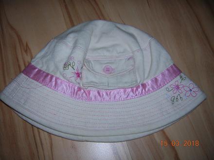 Klobúčik na leto na 6 - 12 mesiacov, baby,86
