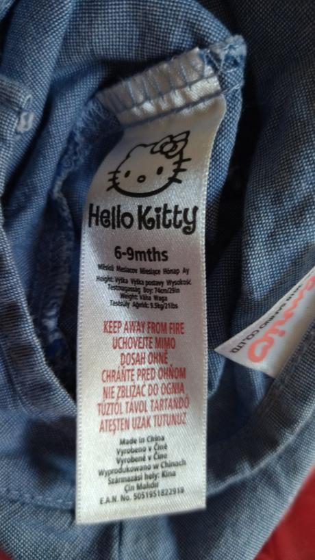 Overal letný ľahučký, sanrio,74